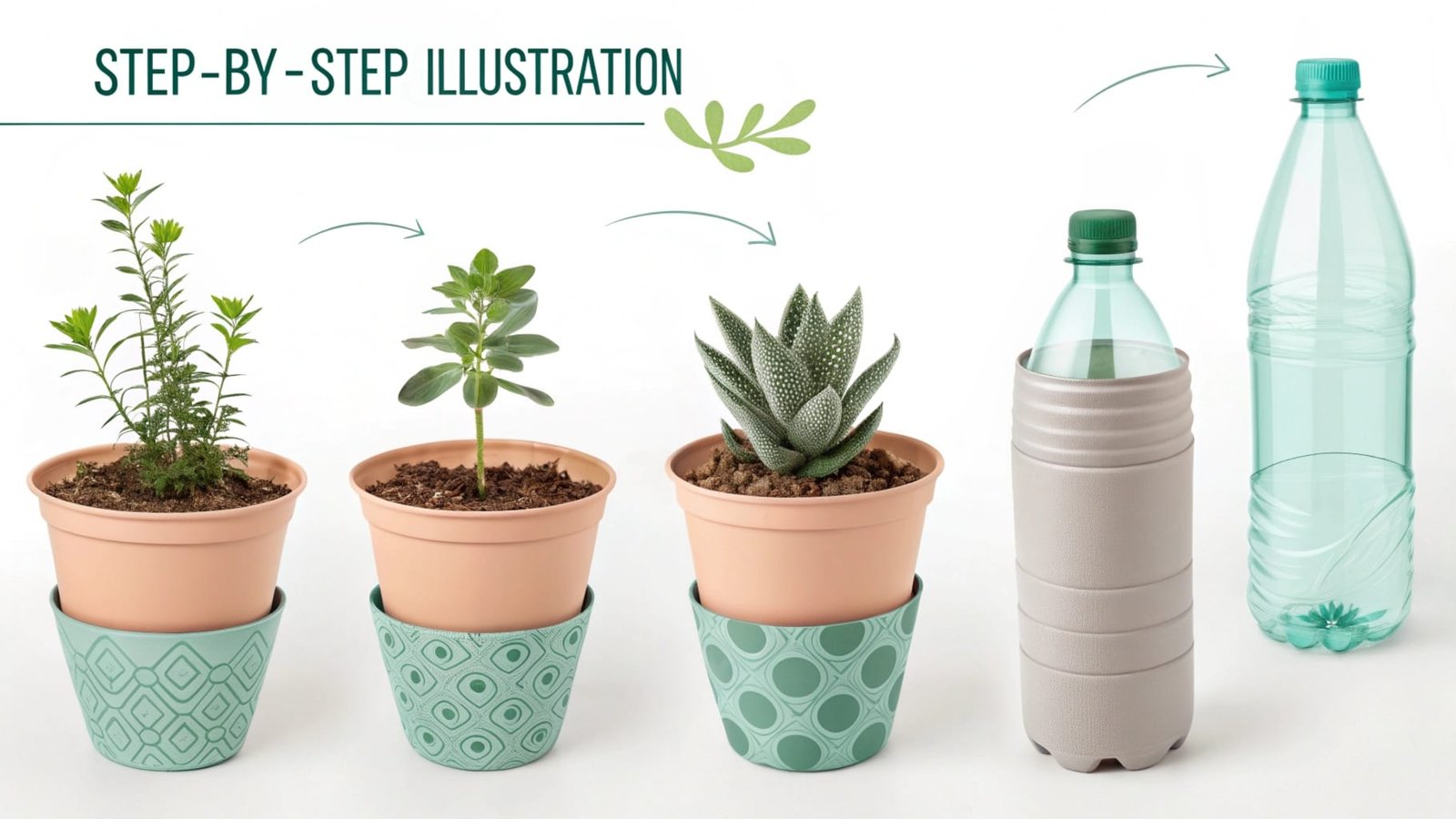 step-by-step illustration of easy DIY ideas for home projects