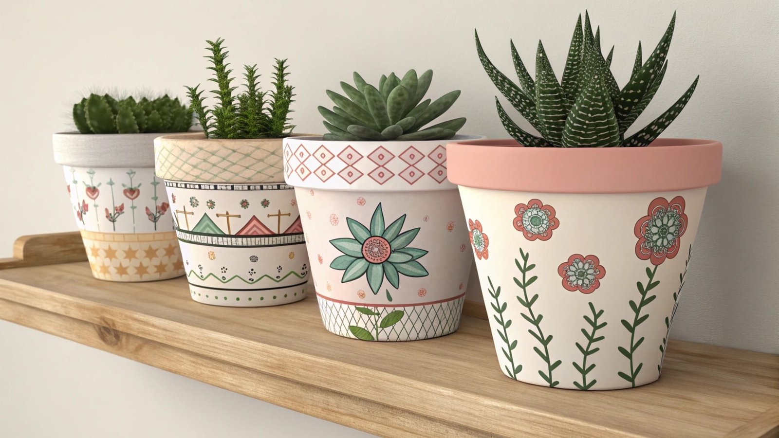 simple plant pot setup