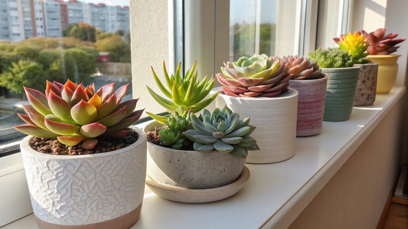 Flowerpot collection without any text