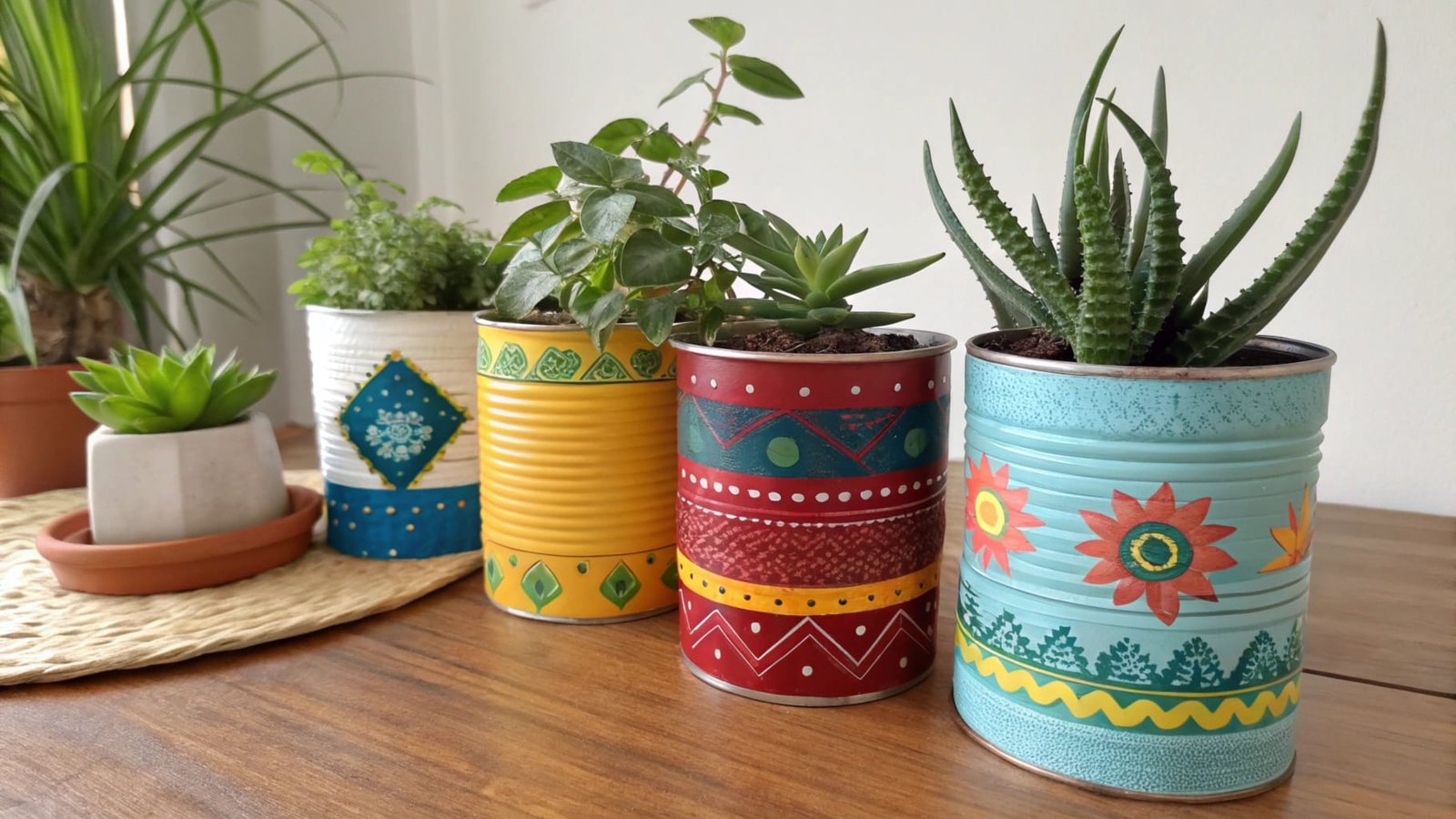 creative plant pot collection